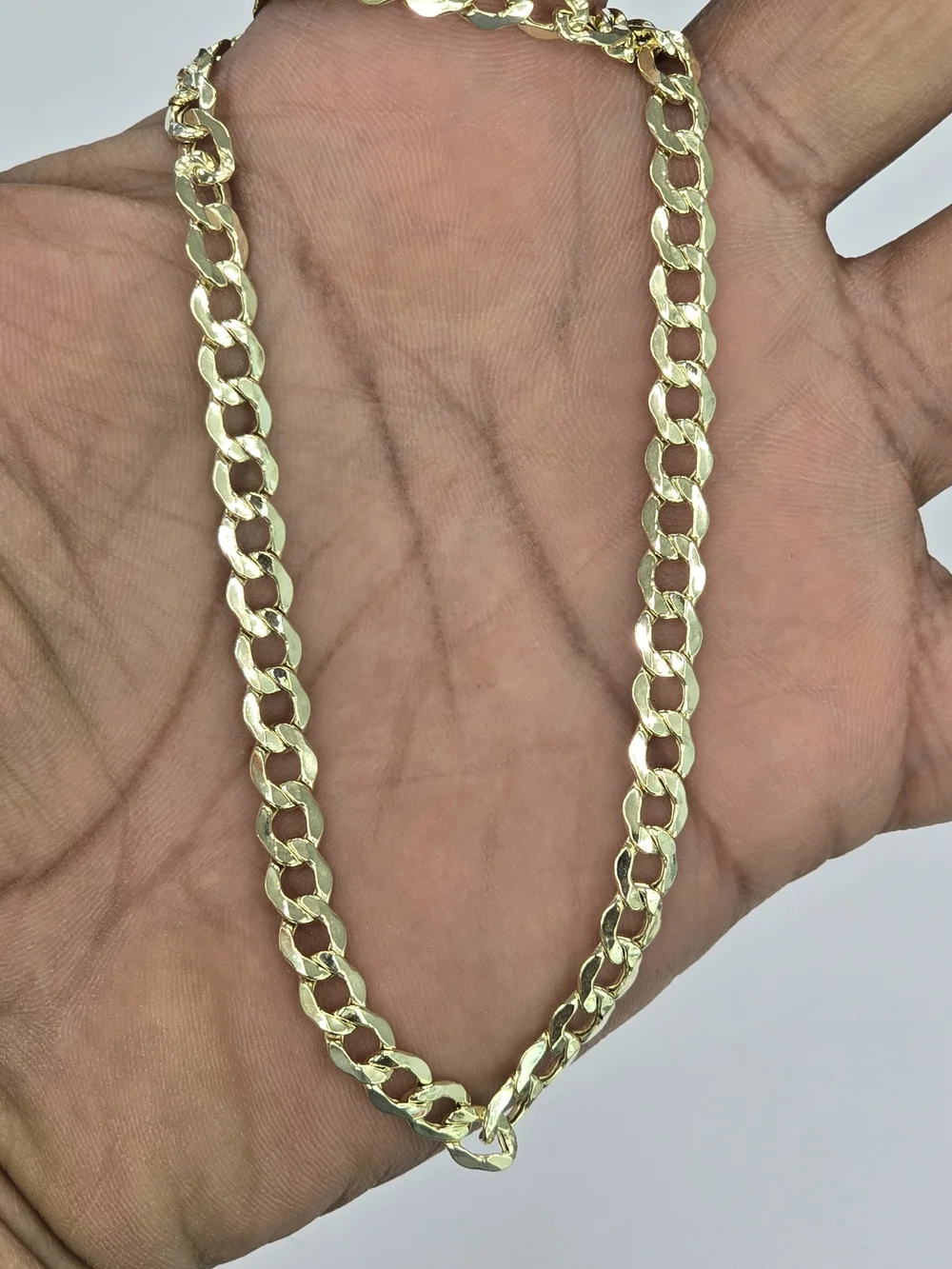 10k Real Gold Cuban Chain 5.7 Mm 20 Inches